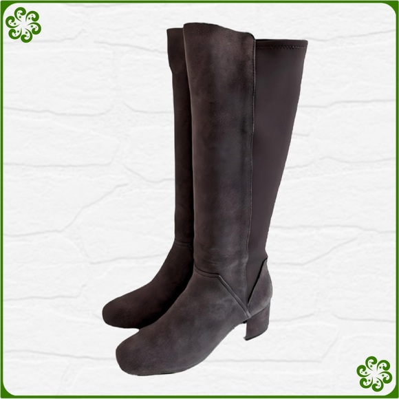 Donald Pliner Cayden Tall Suede Boots - Picture 3 of 9